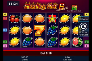 Sizzling Hot 6 Extra Gold Mobile Slot Machine