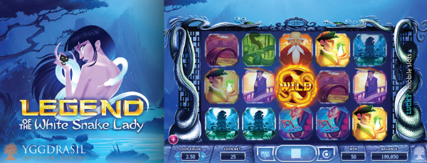 Yggdrasil Legend Of The White Snake Lady Slot Machine