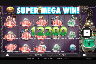 Eggomatic Slot Super Mega Win