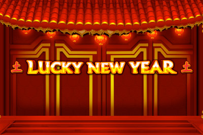 Lucky New Year Mobile Slot Logo