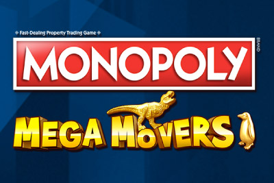 Monopoly Mega Movers Mobile Slot Logo