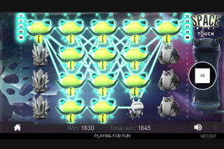 NetEnt Space Wars Slot Win