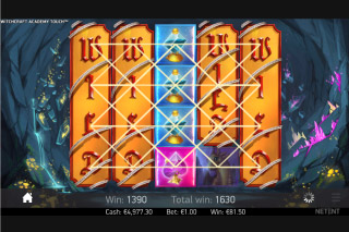 NetEnt Witchcraft Academy Slot Wild Reels
