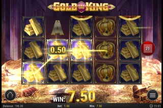 Play'n GO Gold King Slot Stacked Symbols