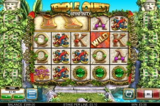Temple Quest Spinfinity Mobile Slot Machine