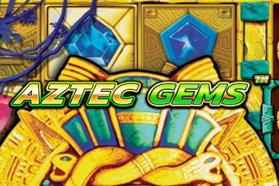 Aztec Gems Mobile Slot Logo