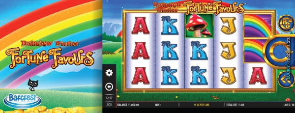 Barcrest Rainbow Riches Fortune Favours Slot Machine