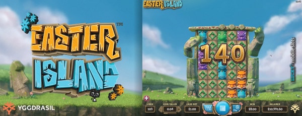 Easter Island Slot Machine With Big Reels