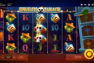 Esqueleto Mariachi Mobile Slot Machine