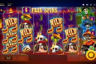 Esqueleto Mariachi Mobile Slot Free Spins