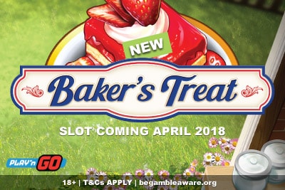 New Play'n GO Bakers Treat Mobile Slot Coming April 2018