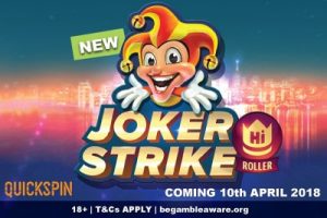 New Quickspin Joker Strike Mobile Slot Coming April 10th