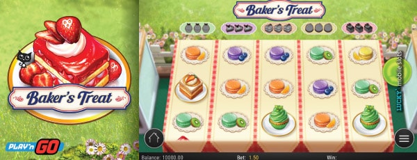 Play'n GO Bakers Treat Mobile Slot Game