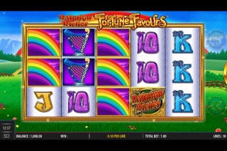 Rainbow Riches Fortune Favours Mobile Slot Machine