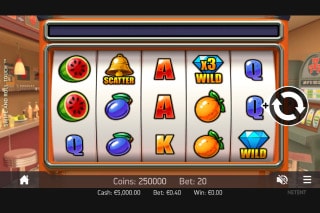 Swipe and Roll Mobile Slot Machine
