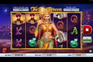The Sand Princess Mobile Slot Free Spins
