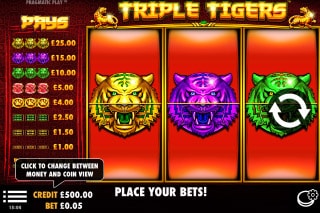 Triple Tigers Mobile Slot Game
