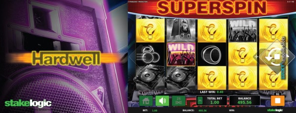 Hardwell Mobile Slot Machine Superspin