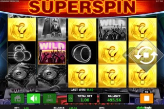 Hardwell Mobile Slot Superspin Bonus