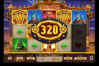 Lucha Maniacs Mobile Slot Free Spins