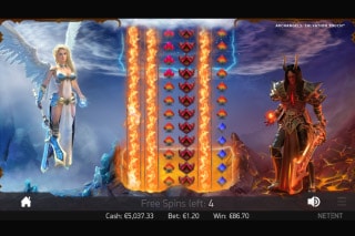 NetEnt Archangels Salvation Mobile Slot Free Spins