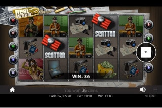 The Real Steal Mobile Slot Scatters