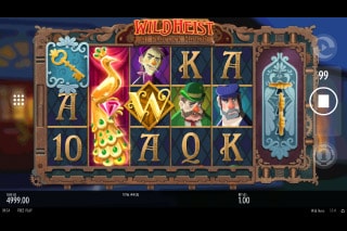 Wild Heist At Peacock Manor Mobile Slot Machine