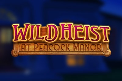 Wild Heist At Peacock Manor Mobile Slot Logo