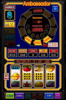 Ambassador Mobile Slot Spins