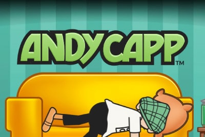 Andy Capp Mobile Slot Logo