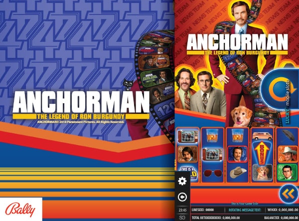 Bally Anchorman Slot Machine