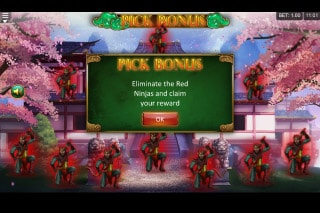 Empress of the Jade Sword Mobile Slot Pick Bonus