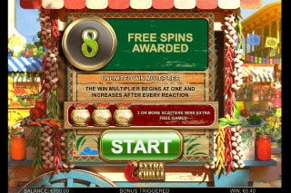 Extra Chilli Slot Free Spins