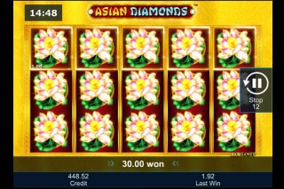 Greentube Asian Diamonds Slot Win