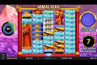 Himalayas Roof of the World Mobile Slot Free Spins