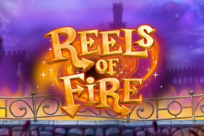 Reels of Fire Mobile Slot Logo