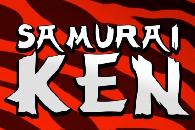 Samurai Ken Slot Logo