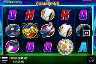 The Champions Mobile Slot Machine