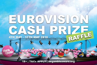 Win Cash Prizes In The Vera&John Eurovision Raffle