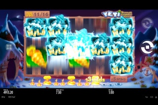 Yeti Battle of Greenhat Peak Mobile Slot Bonus