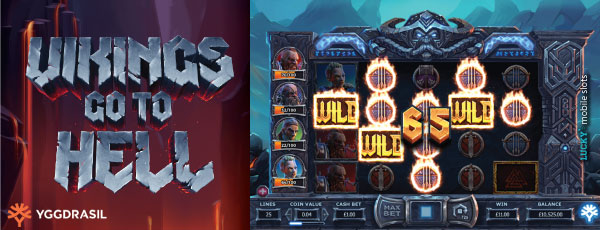 Yggdrasil Vikings Go To Hell Slot Machine on iPad