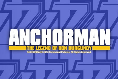 Anchorman Mobile Slot Logo