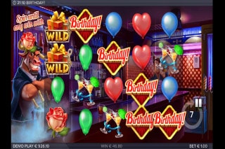Birthday Slot Game With Wilds