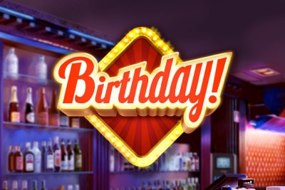 Birthday Mobile Slot Logo