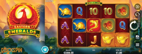 Eastern Emeralds Mobile Slot Game