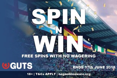 Win Guts Free Spins With No Wagering