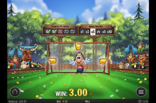 Hugo Goal Slot Free Kick Bonus