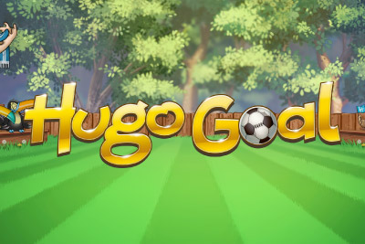 Hugo Goal Mobile Slot Logo