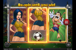 Hugo Goal Slot Re-spins