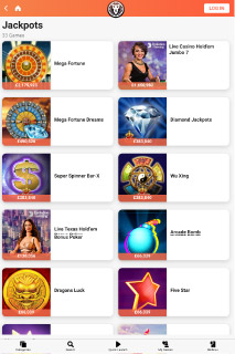 LeoVegas Casino Jackpots